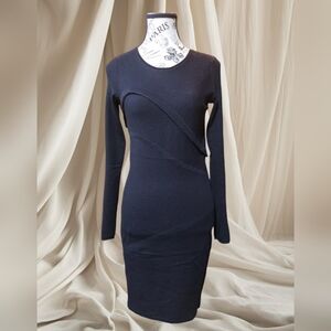 Victoria's Secret merino black dress